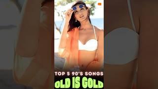 TOP 5 90's Hit Songs  | Why gen-z are crazy for this 90s hindi songs #shorts #trendingnow