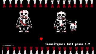 Unitale Cyf|Undertale Fan game| insanitysans full phase 1-2|Steam100TB