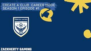 Vortex United Create a Club In Fm23 Setting Up