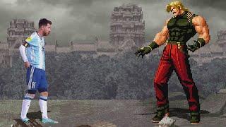 Messi vs Rugal - The King of Fighters - Ultimate Mugen Fight