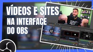 ADICIONE QUALQUER ENTRADA DO OBS NA INTERFACE!!! [INTERATIVO] Plugin Source Dock - Sites Videos Cam