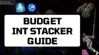 [3.16] Budget INT STACKER Guide, 90% Evasion is OP (Build Diary: #34)