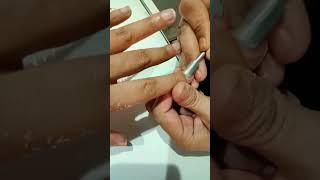 Cuticle removel step by step @Priyankadhingramakeover #youtubeshorts #cuticles #acrylics