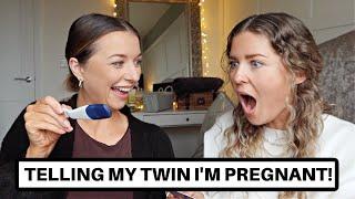 TELLING TWIN SISTER THAT I'M PREGNANT! *with an ADVENT CALENDAR!!* / Eltoria