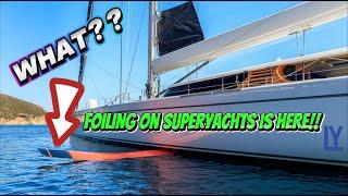 142ft. FOILING SUPER SAILING YACHT! Baltic- CANOVA!