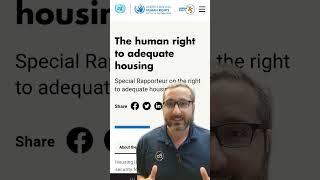 Is housing a human right?  #humanrights #housingrights #housingrightsarehumanrights