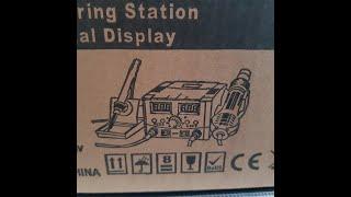 2 in 1 Digital Solder Station 858-2D unboxing (Finally, I can solder again!)