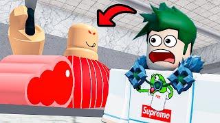 ПОБЕГ ИЗ МАГАЗИНА МЯСНИКА В РОБЛОКС! ESCAPE THE BUTCHER SHOP! СТРАШНОЕ ОББИ В ROBLOX