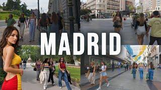 Madrid, Spain 4K Walking Tour | Retiro Park, Gran Via, Puerta del Sol, Royal Palace & More