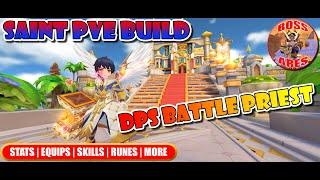 Ragnarok M Eternal Love | Pure DPS Battle Saint / Priest PVE Build Guide | October 2024