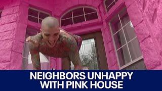 Neighbors not entirely happy with pink house in Pflugerville | FOX 7 Austin