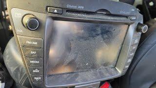 2015 Hyundai Tucson Radio Removal