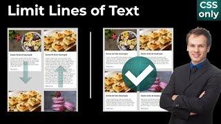 Limit the number of lines with CSS-only | line-clamp
