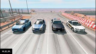 Police race