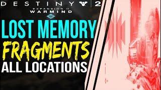 Destiny 2 ALL LOST MEMORY FRAGMENT LOCATIONS - 45 Data Fragments Warmind DLC