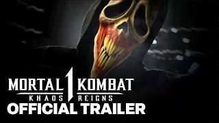 Mortal Kombat 1 Khaos Reigns Official Ghostface Teaser Trailer