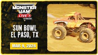 Monster Jam: El Paso, TX - 1 (Full Event) | March 9, 2024 | Monster Jam Stadium West 2024