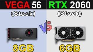 RX Vega 56 Vs. RTX 2060 | 1080p and 1440p Gaming Benchmarks