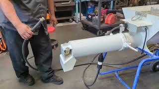 M-Tec D20 Mortar Plaster Concrete Job Site Continuous Mixer 230V 1 Phase