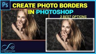 How To Add BORDERS To Images in Photoshop