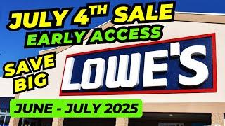 Lowes Fourth of July Sale 2025 Early Access, BOGO Deals, Save BIG On Name Brand Tools