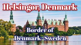 Helsingør city border of Denmark-Sweden by @denmarkphotographer