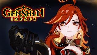 Mavuika Pyro Archon (Backstory) Cutscene Animation Cutscene Genshin Impact 5.0