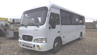 2010 Автобус малого класса Hyundai County. Обзор (интерьер, экстерьер, двигатель).