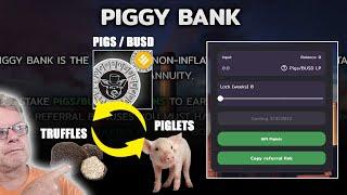 PIGGY BANK | THE ANIMAL FARM - Piglets and Truffles compound and Grow