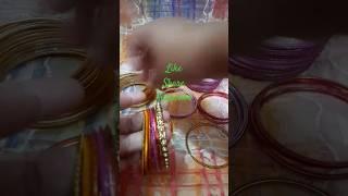 Maan Meri jaan|Making Bangle set of four colors|Red Yellow Orange Pink bangles|Wedding|Good Day