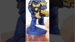 How To Paint Ultramarine Armour #shorts #ultramarines #spacemarines