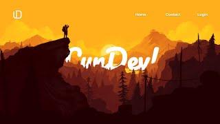 Reponsive Parallax Scrolling Website | How to Make Website using Html CSS & Javascript