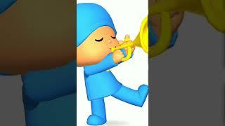 Pocoyo's Playing a Trumpet