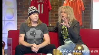 Joe Elliott and Rick Savage on Soccer A.M.