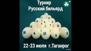 Турнир по бильярду. InfoTaganrog.ru