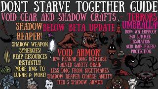 Void Gear & Shadow Craft Mechanics - Terror Below Update - Don't Starve Together Guide [BETA]