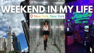 WEEKEND IN MY LIFE LIVING IN NEW YORK CITY: night out at House of Yes, Forever 21 haul and more!