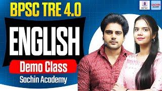 BPSC TRE 4.0 ENGLISH DEMO by Sachin Academy live 12pm