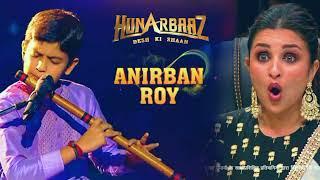 Meri Awaaz Hi Pehchaan Hai Flute |मेरी आवाज़ ही पहचान है | Anirban Roy | Hunarbaaz - Desh Ki Shaan