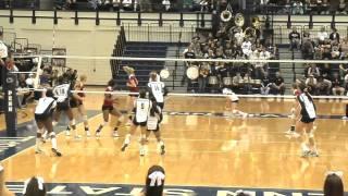 Penn State Women's Volleyball vs Wisconsin Highlight