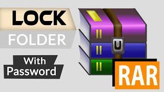 How to lock a folder or file with password using WinRAR software