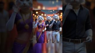 Funny Cats Dance #funny #cats #shorts