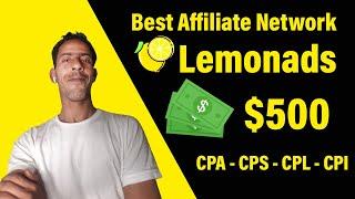 شرح التسجيل في Lemonads أكبر موقع CPA لأسهل العروض