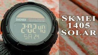 Skmei 1405 Solar watch review #163. Does the solar panel really work?