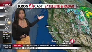 KRON 4 Monday Morning Weather Forecast