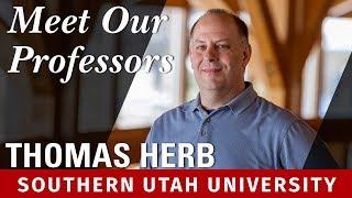 Meet Our Professors: Thomas Herb, Music