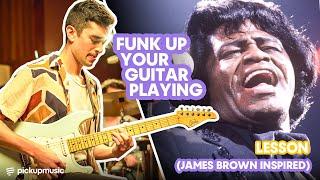 James Brown rhythm guitar lesson