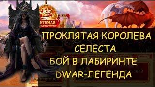  Dwar/Двар - Проклятая королева Селеста -как победить в лабиринте. Cursed Queen Celeste how to kill