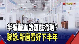 新唐直指今年宏觀不確定性仍在 預期MCU業先蹲後跳! 聯詠坦言需求還不明朗 Q1多急單.短單 營收恐下滑｜非凡財經新聞｜20240206