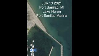 Port Sanilac, MI ~ Lake Huron ~ Port  Sanilac Marina ~ America’s Great Loop ~ July 13, 2021